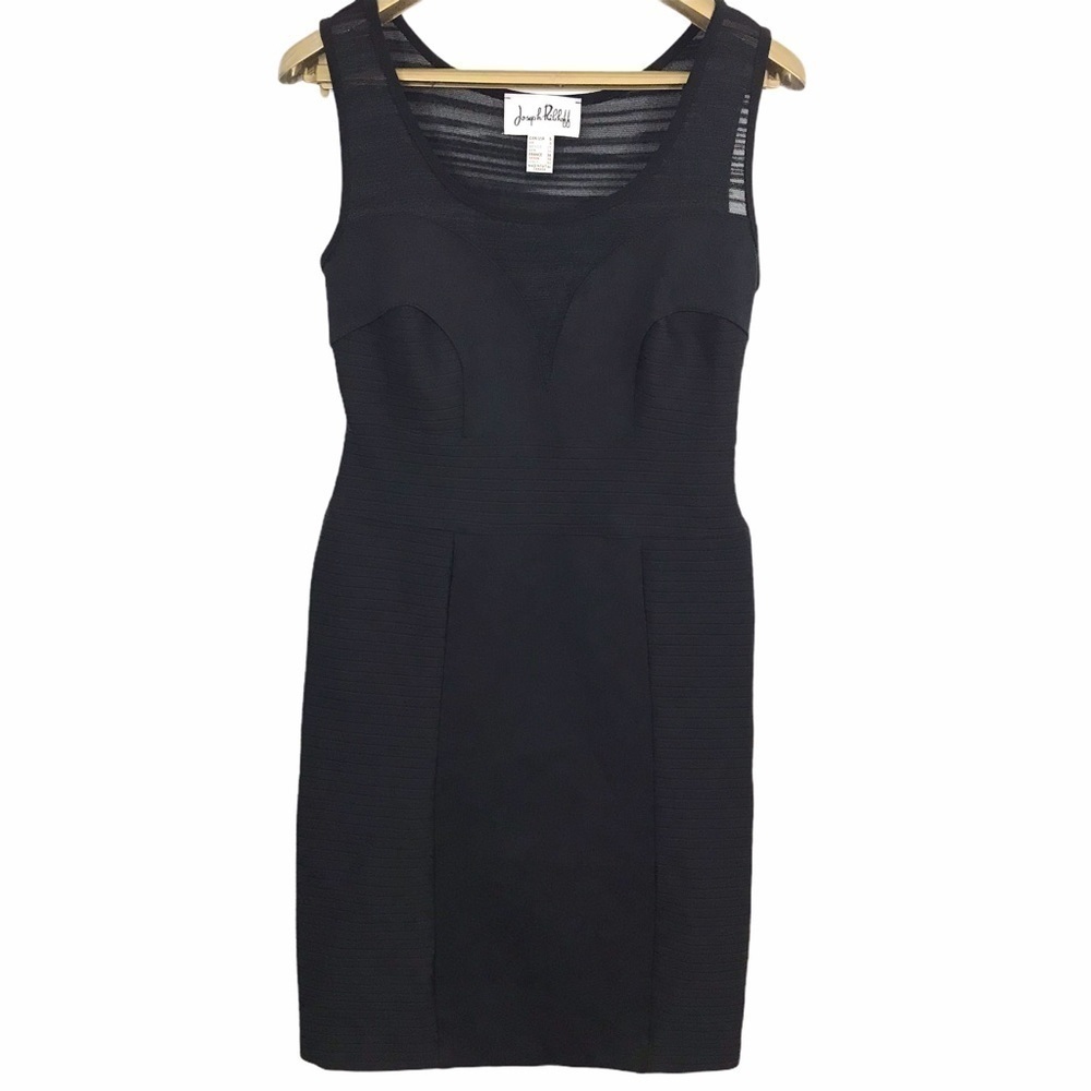 Joseph Ribkoff Dress Bodycon Fitted  Sleeveless Midi Wedding Formal